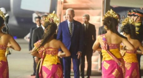 US President Joe Biden Arrives in Bali to Attend G20 Summit