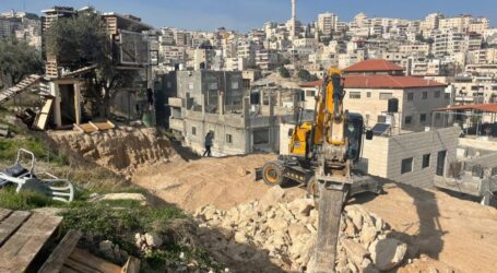 Palestinian Family Forced by Israeli Occupation to Self-Demolish Their House