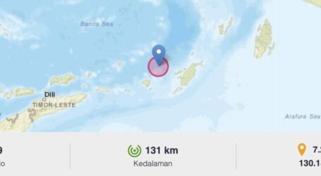 BMKG: M 7.5 Earthquake Hit West Southeast Maluku
