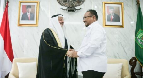 End Duty in Indonesia, Saudi Ambassador Says Goodbye to Minister of Religion