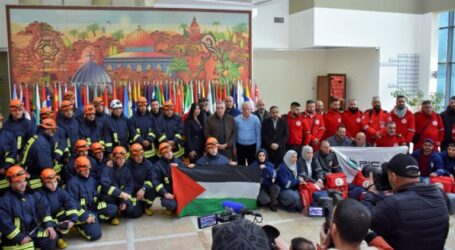Palestine Emergency Response Team Arrives in Türkiye and Syria