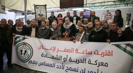 Palestinians Rally in Support of Detainees in Israel Jails