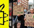 British Activists Hold Protest During Israeli Prime Minister’s Visit
