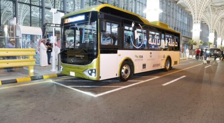 Electric Bus Service between Madinah Airport and Prophet’s Mosque Launched