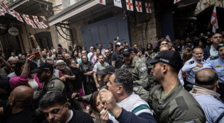 Israeli Forces Attack Christians in Jerusalem