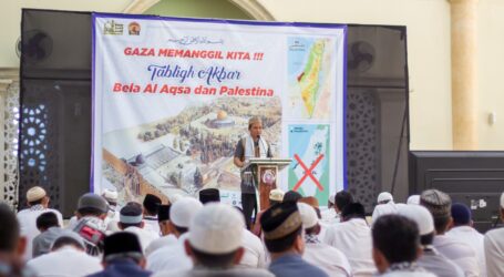 Aqsa Working Group Holds Tabligh Akbar “Gaza Calling US” to Support Palestine