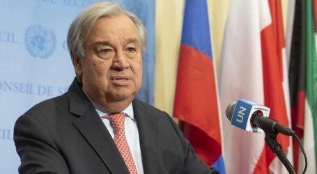 UN Guterres Expresses Deep Alarm over Growing Number of Palestinians Killed in Gaza