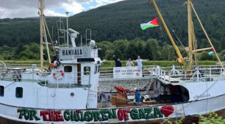 Handala Ship Starts Sailing for the Campaign to Lift the Blockade of Gaza