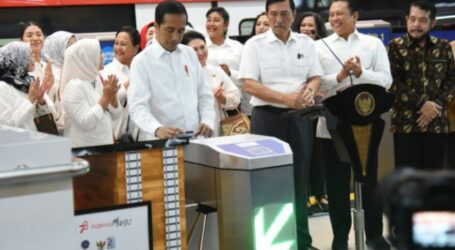 President Jokowi Inaugurates the Greater Jakarta Integrated LRT