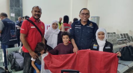 Four Indonesian Citizens Successfully Evacuated from Gaza
