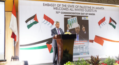 Palestinian Ambassador to Indonesia: Israel is the Enemy of Humanity