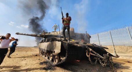 Palestinian Fighters Destroy 60 Israeli Military Vehicles