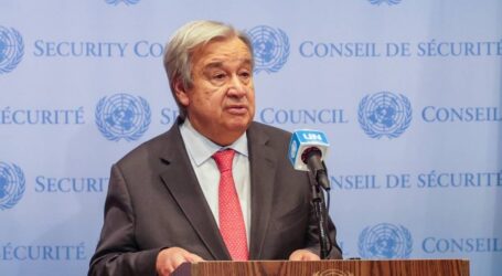 UN Chief Urges Gaza Ceasefire, Slams Palestinian Collective Punishment