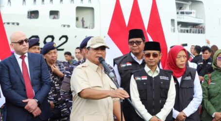 Indonesia Sends More Humanitarian Aid to Palestine