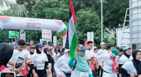 Solidarity with Palestine, 2.000 Runners Participate in Indonesia Run For Palestine