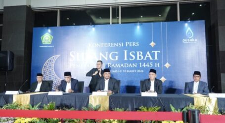 Indonesian Government Announces 1 Ramadan 1445 H on Tuesday