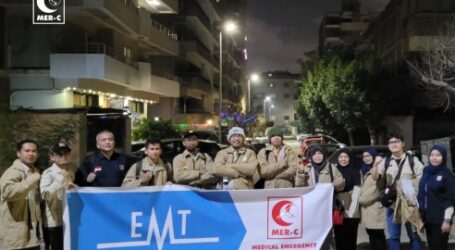 Eleven Indonesian MER-C Volunteers Arrive in Gaza, Palestine