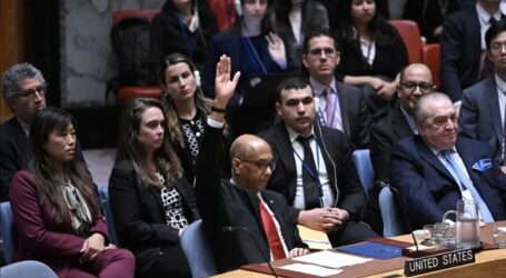 US Vetoes Draft Demanding Palestine’ Full UN Membership
