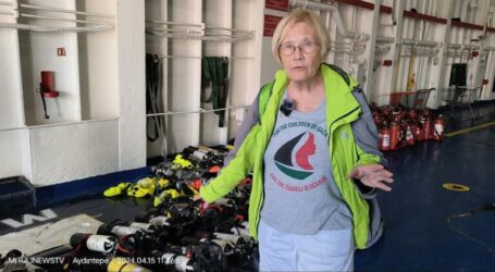 Ann Wright: Gaza Freedom Flotilla Mission Important for Justice in the World