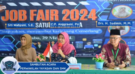 Vocational High School/VHS Kesatuan Cengkareng Jakarta Barat Organizes Job Fair 2024