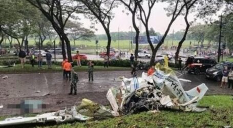 Training Aircraft Crashed in BSD City, Indonesia, Three People Died