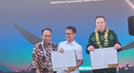 Elon Musk Officially Installs Starlink at Denpasar Health Center, Bali