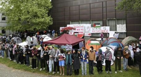 Students of Berlin University Set up New Protest Encampment in Solidarity with Palestine