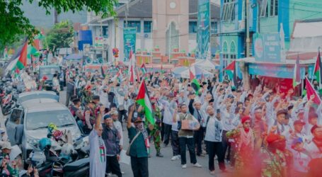 Thousands of Muslims in Banjarnegara Hold Solidarity Action with Palestine