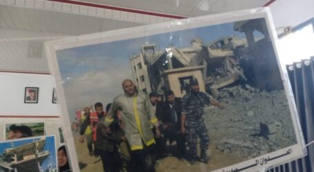 College Students of STAI Al Fatah Hold Photo Exhibition of Palestinian Struggle