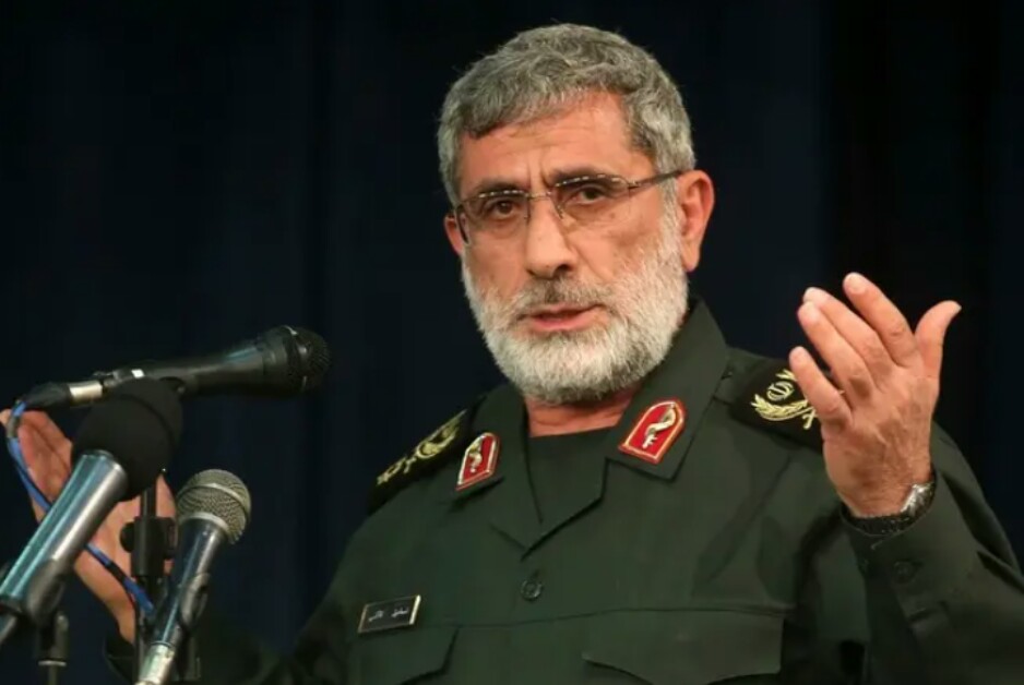 Iranian Commander Esmail Qaani (photo: The Cradle.co)