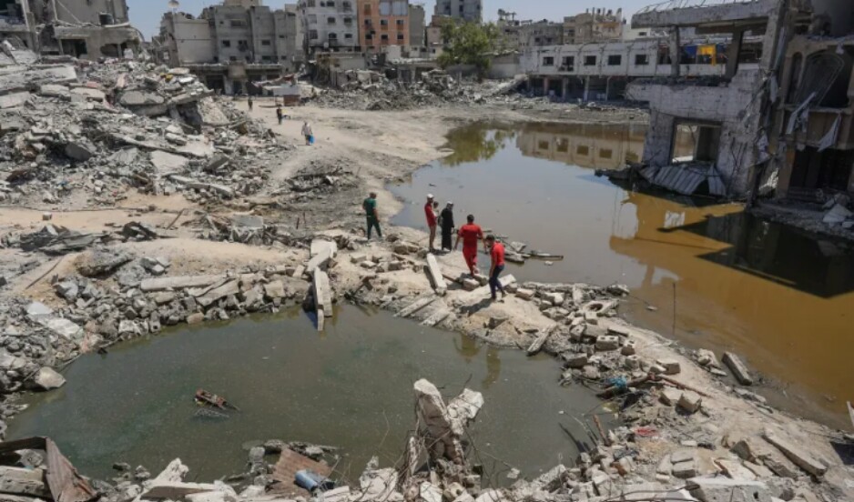 Condition in Gaza (photo: Beritasatu)