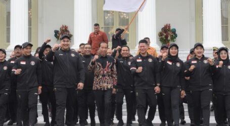 President Jokowi Releases Indonesian Contingent to Paris 2024 Olympics