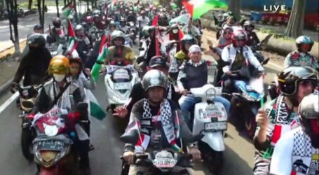 Thousands Join Indonesia Peace Convoy in Solidarity with Palestine