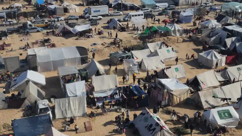 Palestinian Refugee Camp in Gaza (photo: Al Jazeera)