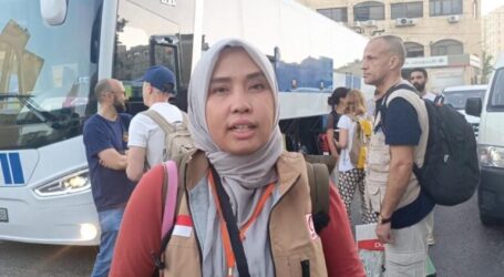 Indonesian Medical Volunteer from MER-C Enters Gaza