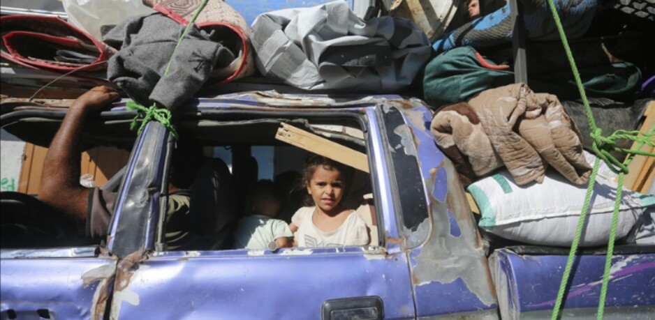 Evacuation Orders for Palestinians in Gaza (photo: Anadolu Agency)