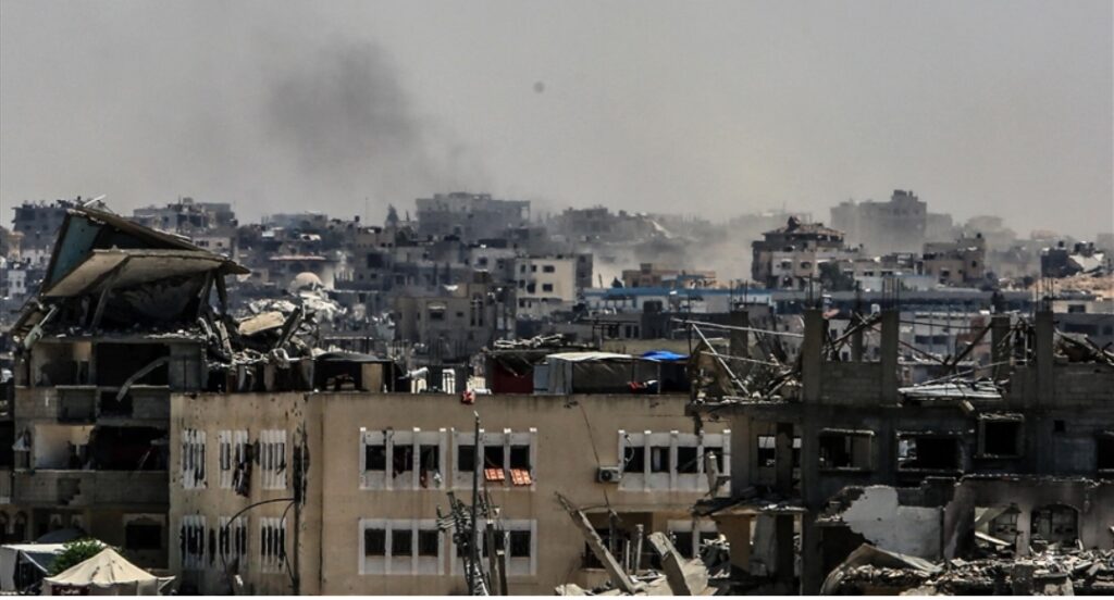 Israeli Bombardment in Gaza Continues(photo: Anadolu Agency)