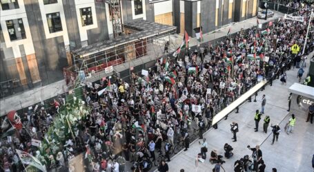 Thousands Rally in Chicago During Democratic Convention Demanding End to Arms Support to Israel