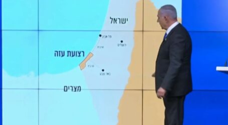 Netanyahu Erases West Bank, Marking it as Israeli Territory