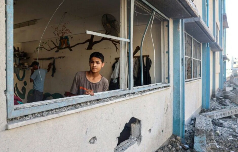 Israeli Airstrike on Gaza School (Photo: Anadolu Agency)