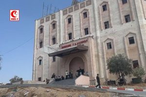 Current condition of the Indonesian Hospital in Beit Lahiya, Northern Gaza, Palestine. (Photo: MER-C)