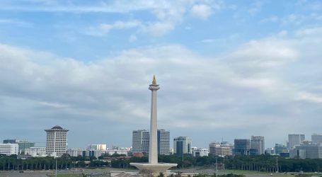 Jakarta on Tuesday Predicted Sunny and Cloudy