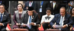 Indonesian Vice President Ma'ruf Aamiin attends the 44th and 45th ASEAN Summits in Vientiane, Laos, Wednesday (9/10/2024) (Photo: Setwapres RI)