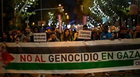 Nearly 50 Cities Witness Protests across Spain Demand Immediate Ceasefire in Gaza