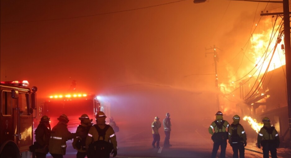 Thousands of Homes Destroyed by Los Angeles Wildfires (photo: Anadolu Agency)