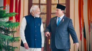 Indonesian President Prabowo Subianto held a bilateral meeting with Indian Prime Minister Narendra Modi in New Delhi on Saturday (January 25, 2025) (photo: BPMI Setpres).