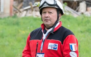 Philippe Besson, founder of International Emergency Firefighters (photo: MINA)