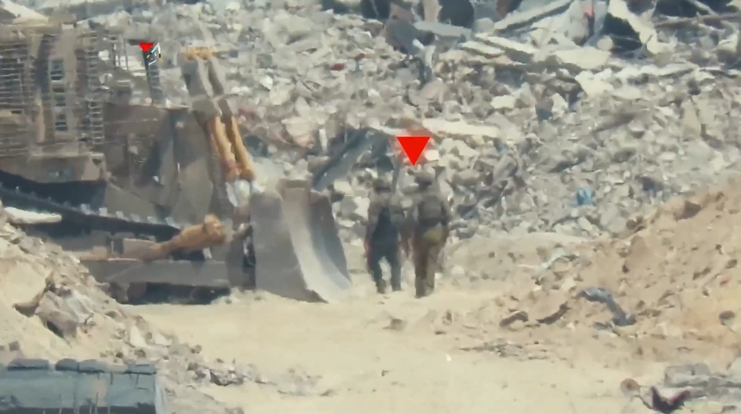 Al-Qassam Brigades attack Israeli forces in Gaza (photo: Video Grab)