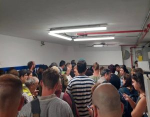 Israeli Jews hide in bunkers as Iranian attacks hit Tel Aviv. (Photo: X)