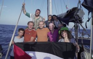 activist aboard the humanitarian vessel Madleen to Gaza (photo: PIC)